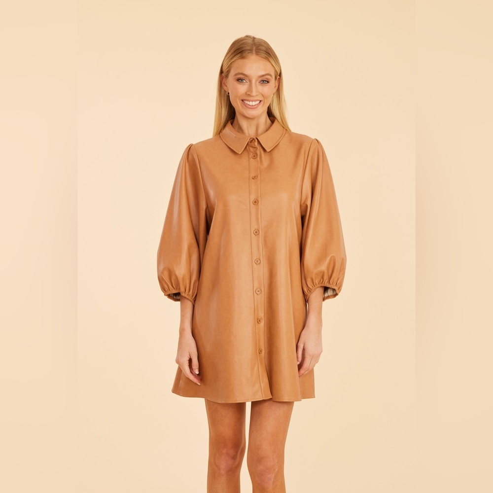 Dolce Cabo Tan Mini Dress